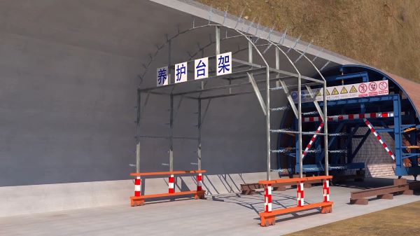 奉化市隧道施工动画制作公司 - 隧道施工工艺和施工方法 - 隧道施工汇报动画视频 - bim 工程施工动画